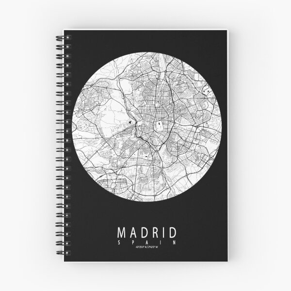 Item preview, Madrid City Map of Spain - Full Moon designed and sold by deMAP.