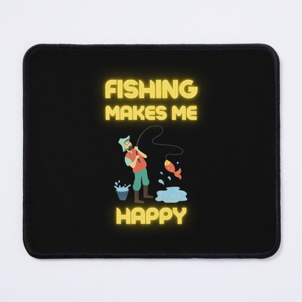 Item preview, fishing makes me happy for man designed and sold by beunique5.