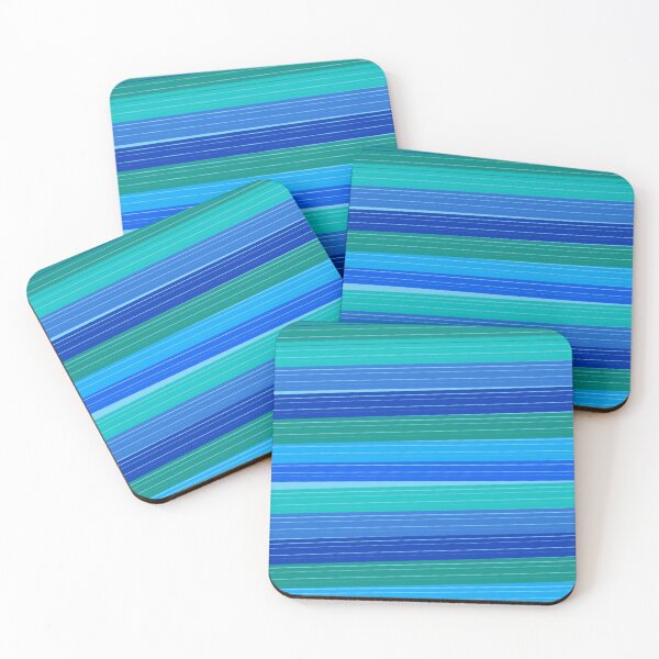 Item preview, Beachy Hues Stripes designed and sold by Darcy777.