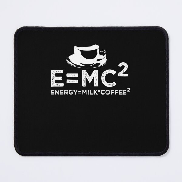 Item preview, Energy Milk Coffee, E=MC2 Funny Science Coffee, designed and sold by teesBYAlioui.