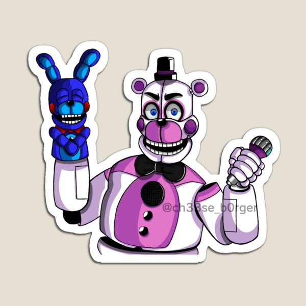 Fnaf funtime freddy Anime art Magnet for Sale by DvaMainArt