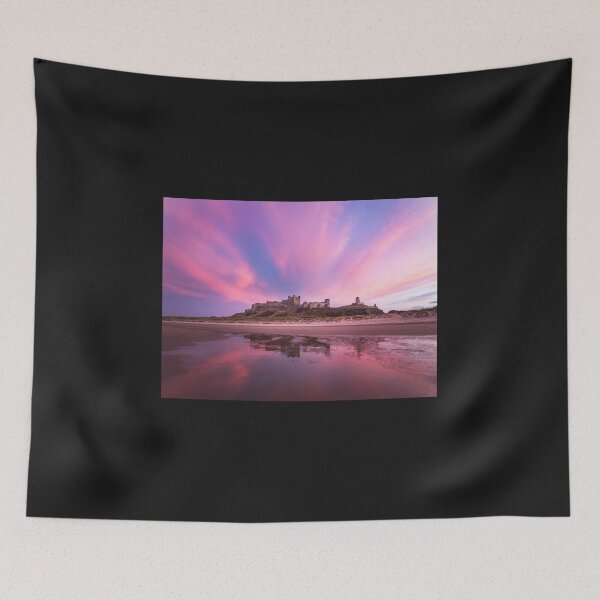 Item preview, Evening Clouds over Bamburgh Castle designed and sold by Incakola1.