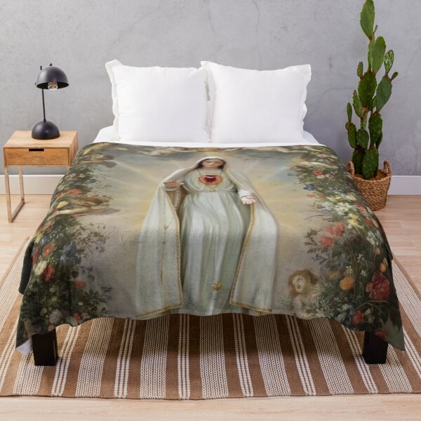 Item preview, Virgin Mary Immaculate Heart of Mary Mother of God Our Lady designed and sold by AMDG Line.