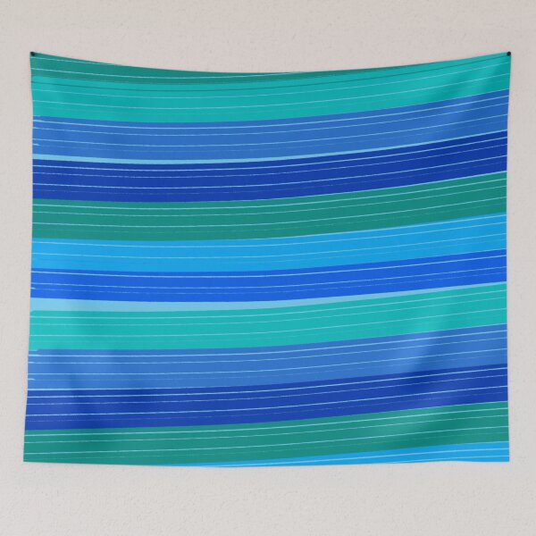 Item preview, Beachy Hues Stripes designed and sold by Darcy777.