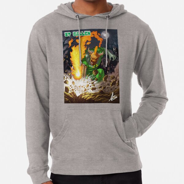 St. Gallen of The Bovine League Lightweight Hoodie