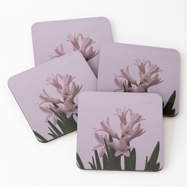 Item preview, Pink Hyacinth on a pink background designed and sold by Michaelerch.