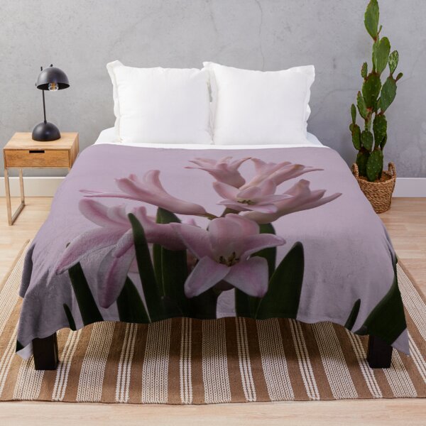Item preview, Pink Hyacinth on a pink background designed and sold by Michaelerch.