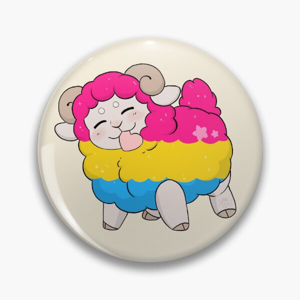 Item preview, Sheepie Pride - Pansexual designed and sold by Bleat-Sheep.