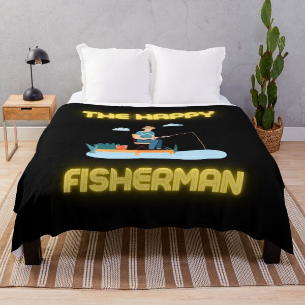 Item preview, The Happy Fisherman for man designed and sold by beunique5.