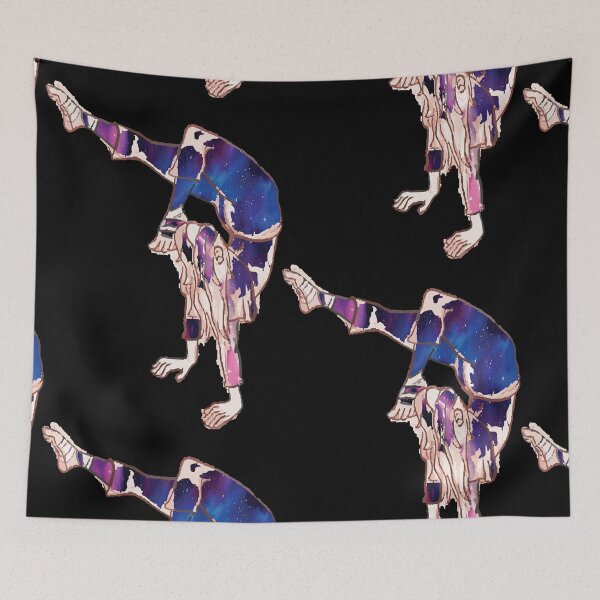 Item preview, galaxy stag handstand designed and sold by XXgooddeedXX.