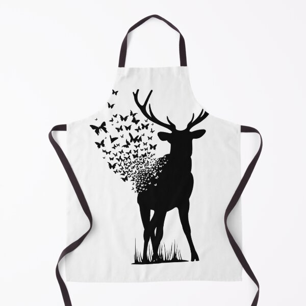 Item preview, Deer and butterfly designed and sold by MAF_Merch.