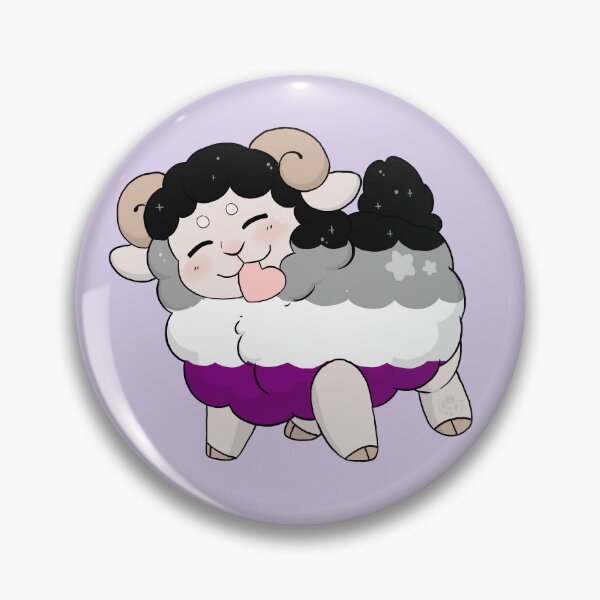 Item preview, Sheepie Pride - Asexual designed and sold by Bleat-Sheep.