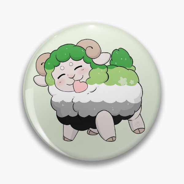 Item preview, Sheepie Pride - Aromantic designed and sold by Bleat-Sheep.