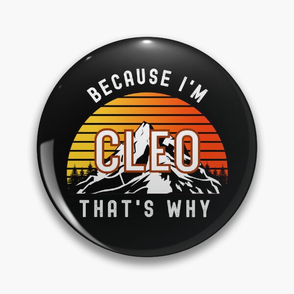 Item preview, Because I'm Cleo, that's why - Custom Name  designed and sold by PonyyStore.