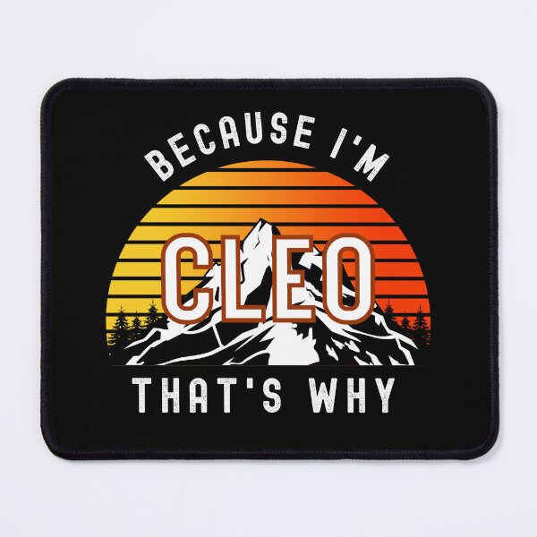 Item preview, Because I'm Cleo, that's why - Custom Name  designed and sold by PonyyStore.