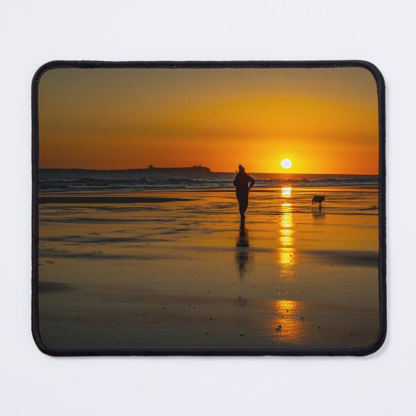 Item preview, Sunrise Over Bamburgh Beach designed and sold by Incakola1.