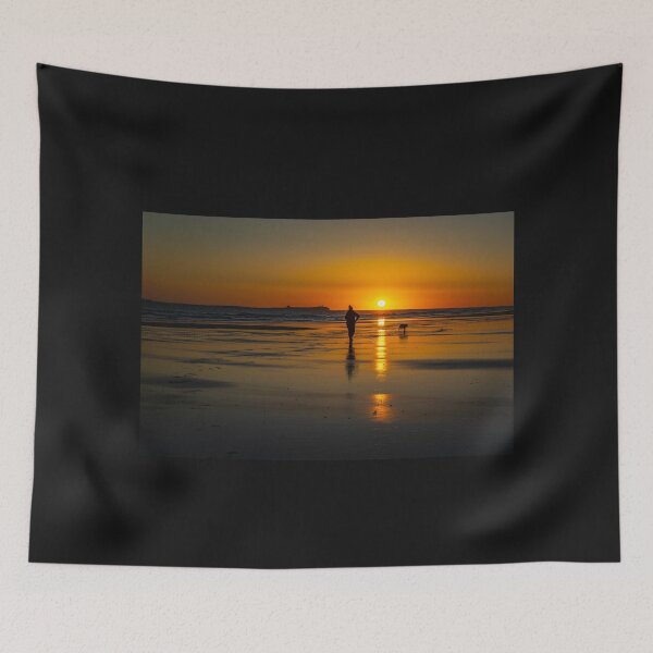 Item preview, Sunrise Over Bamburgh Beach designed and sold by Incakola1.