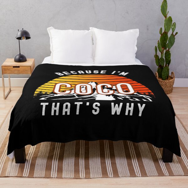 Item preview, Because I'm Coco, that's why - Custom Name  designed and sold by PonyyStore.