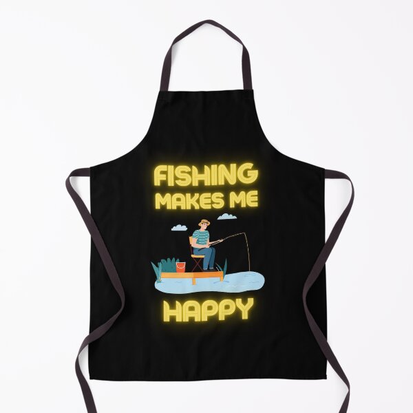 Item preview, fishing makes me happy for man designed and sold by beunique5.