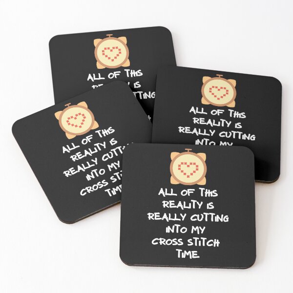 Item preview, All Of This Reality Is Really Cutting Into My Cross Stitch Time designed and sold by AliSupply.