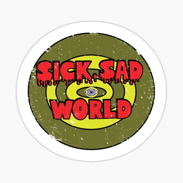 Daria and Trent Sick Sad World Vinyl Decal Stickers