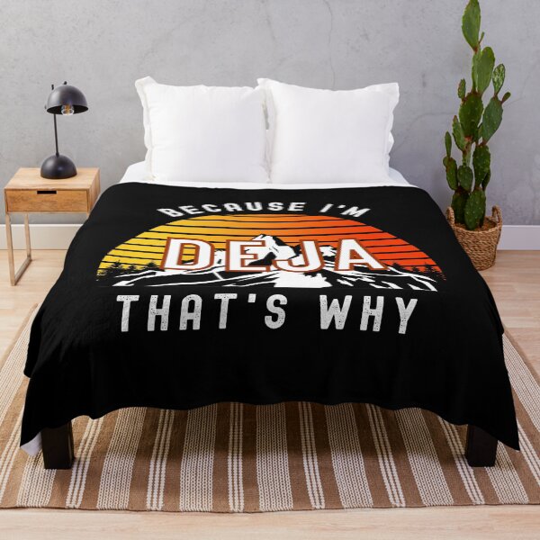 Item preview, Because I'm Deja, that's why - Custom Name designed and sold by PonyyStore.