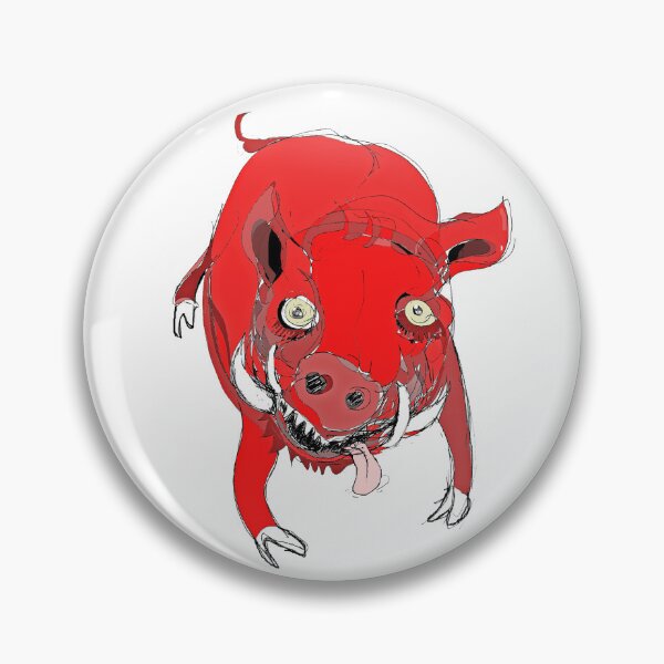 Item preview, Red pig designed and sold by spankriot.