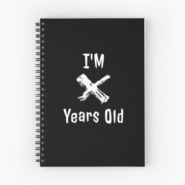 Item preview, I'm X years old designed and sold by EddMen.