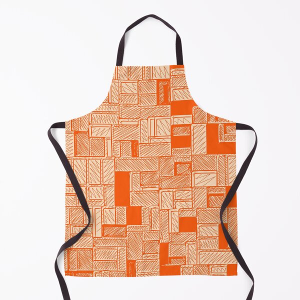Artikelvorschau, Sketchy Orange Bricks Pattern Design entworfen und verkauft von patternsoup.