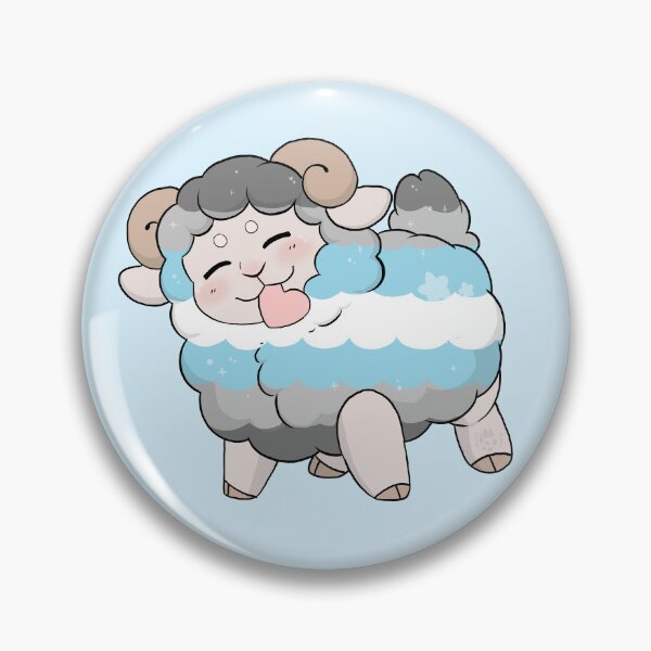 Item preview, Sheepie Pride - Demiboy designed and sold by Bleat-Sheep.