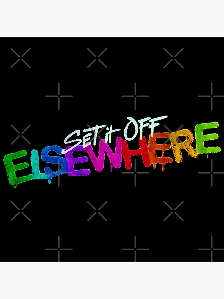Set it Off Elsewhere Sticker for Sale by C.l S