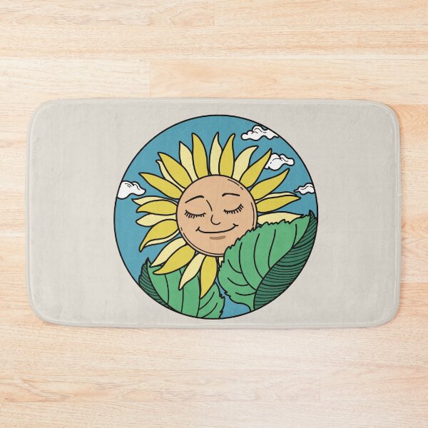 Item preview, Smile sunflower radiate good vive designed and sold by pencilprincess studio.