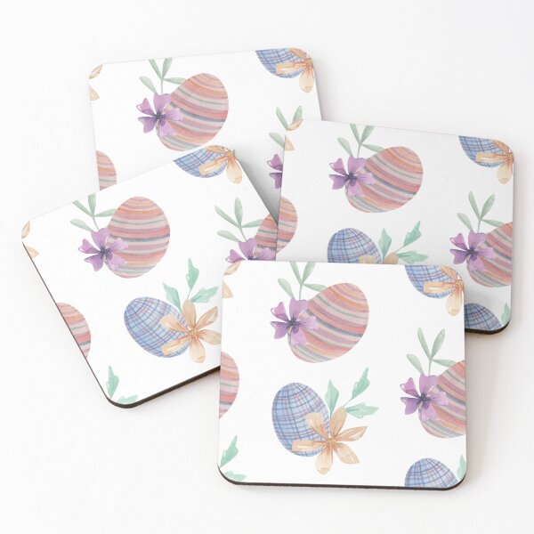 Item preview, Easter Eggs and Flowers designed and sold by elleinadesigns.