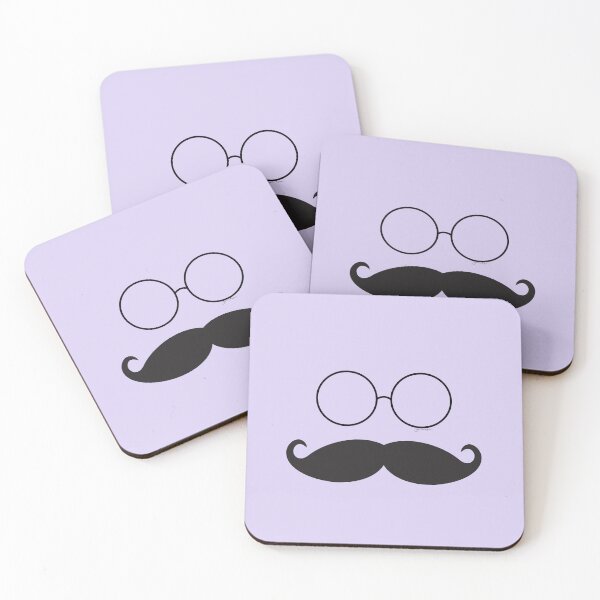 Item preview, Glasses Mustachio III designed and sold by jennibeeworks.