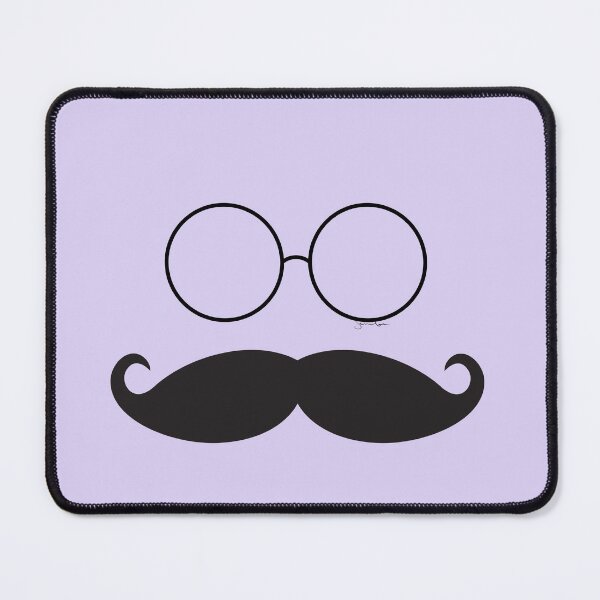 Item preview, Glasses Mustachio III designed and sold by jennibeeworks.