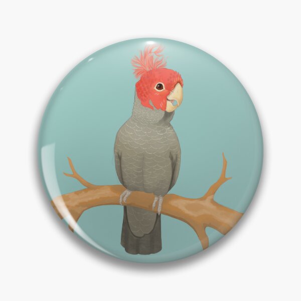 Item preview, Chester the Gang-Gang cockatoo designed and sold by lionartprints.