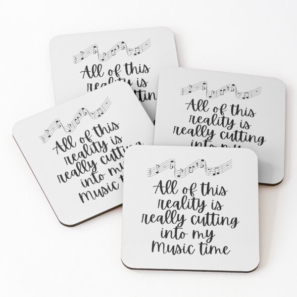 Item preview, All Of This Reality Is Really Cutting Into My Music Time designed and sold by AliSupply.