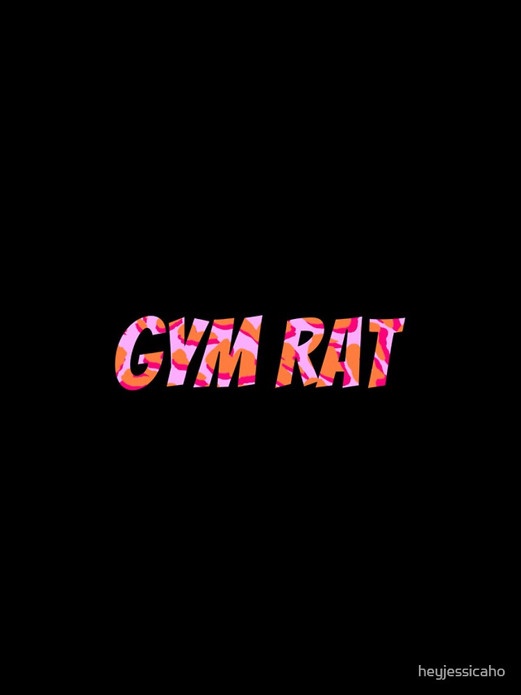 GYM RAT iPhone Case for Sale by JustGiftShop1