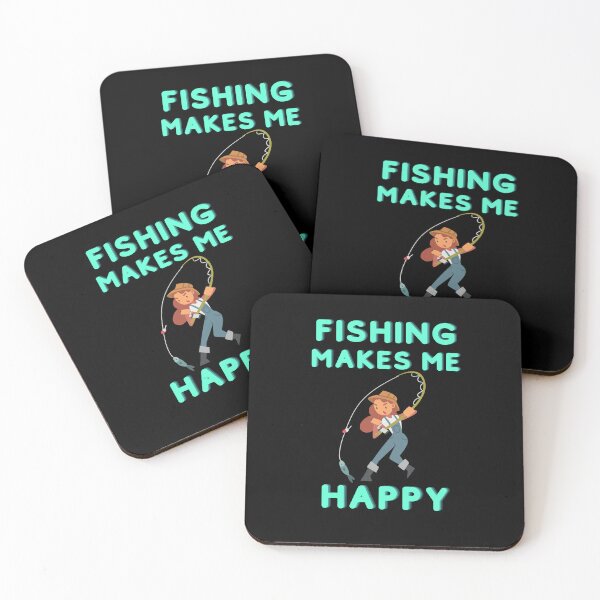 Item preview, fishing makes me happy for women designed and sold by beunique5.