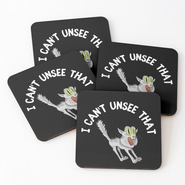 Item preview, I cant unsee that - funny cat designed and sold by RogerWBDesigns.