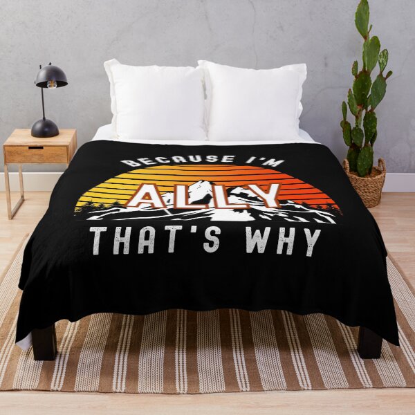 Item preview, Because I'm Ally, that's why - Custom Name designed and sold by PonyyStore.