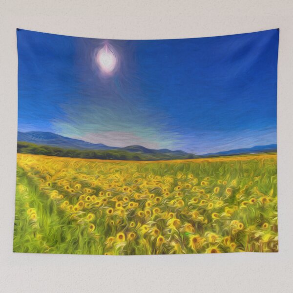 Item preview, Sunflower Field Of Art   designed and sold by Londonimages.