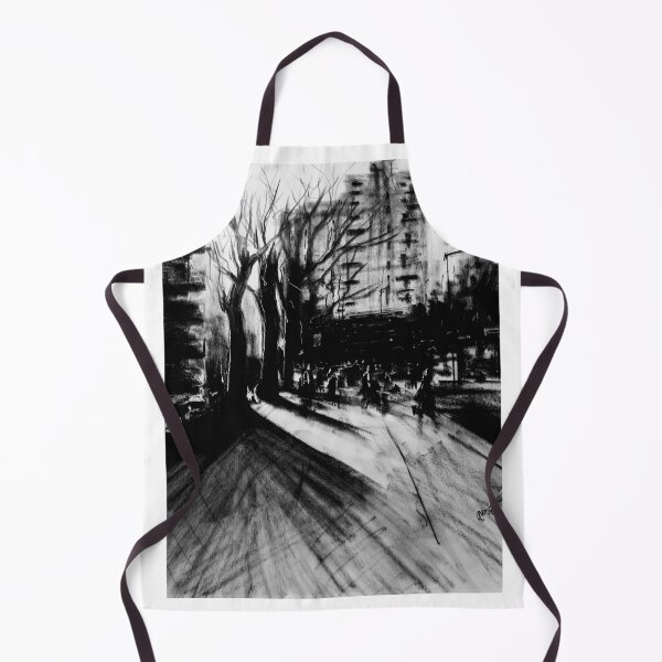 Item preview, Busy City Black and white sketch designed and sold by SatraDesign.