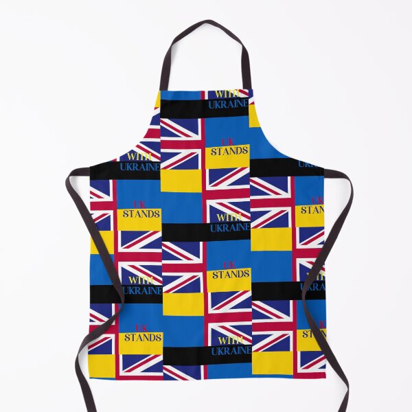 Item preview, UK STANDS WITH UKRAINE FLAGS designed and sold by amy greaves.