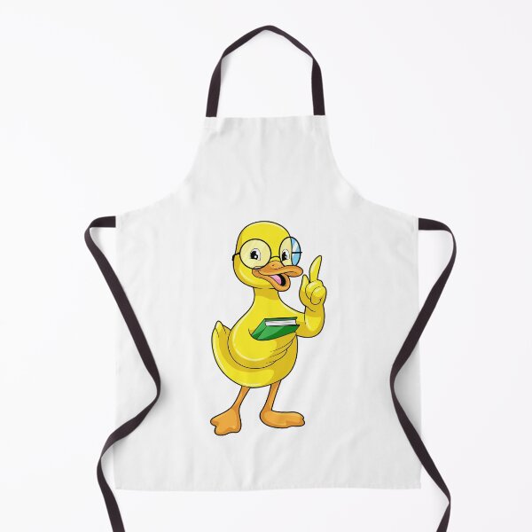Item preview, Duck as Teacher with Book & Glasses designed and sold by Snabdesign84.