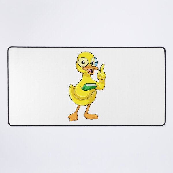 Item preview, Duck as Teacher with Book & Glasses designed and sold by Snabdesign84.