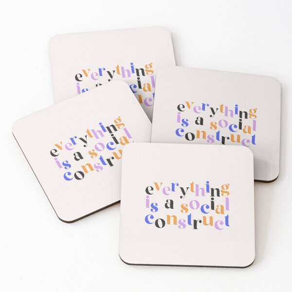 Item preview, Everything is a Social Construct, Psychology designed and sold by Artestygraphic.