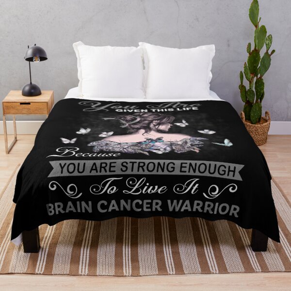 Item preview, You Are Strong Enough To Live It Brain Cancer Warrior designed and sold by Kohend.