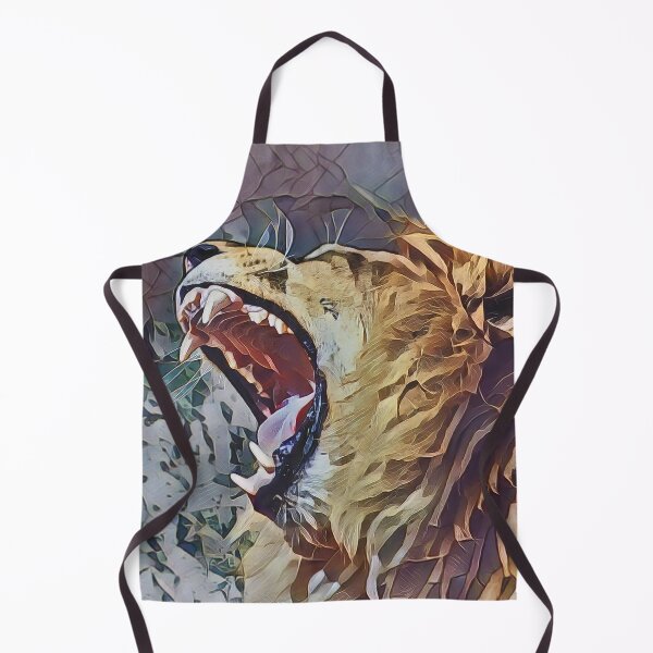 Item preview, Roaring Lion Abstract Design designed and sold by Heathermarie321.