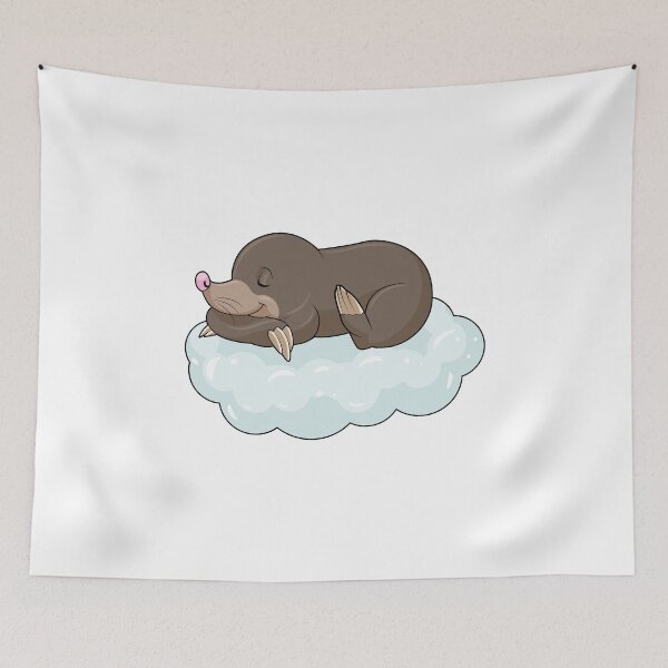 Item preview, Mole on Clouds designed and sold by Snabdesign84.